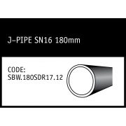 Marley Polyethylene J-Pipe 180mm SN16 - SBW.180SDR17.12